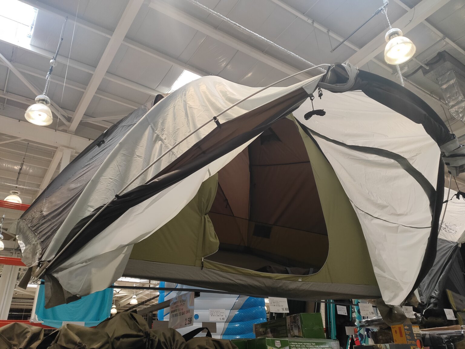 ティンバーリッジ 6人用 ツールーム ドーム型 テント - 家具